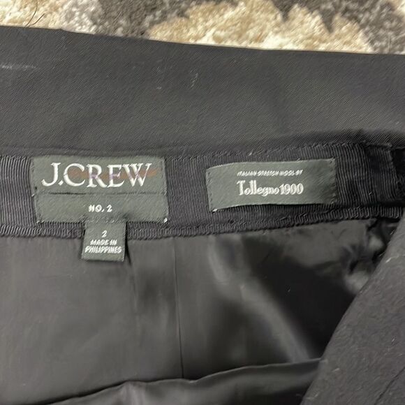 J. Crew No. 2 Pencil® skirt in Italian stretch wool - Picture 5 of 8